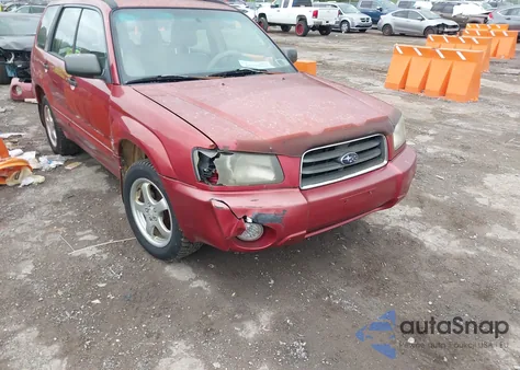 2005 Subaru Forester 2.5Xs from USA, damaged, VIN JF1SG65625G745356